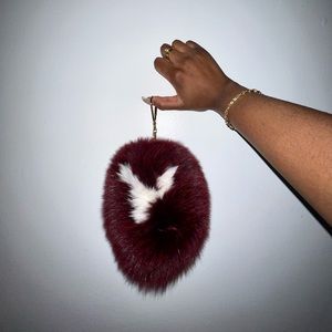 Louis Vuitton Fur Puff/Keychain